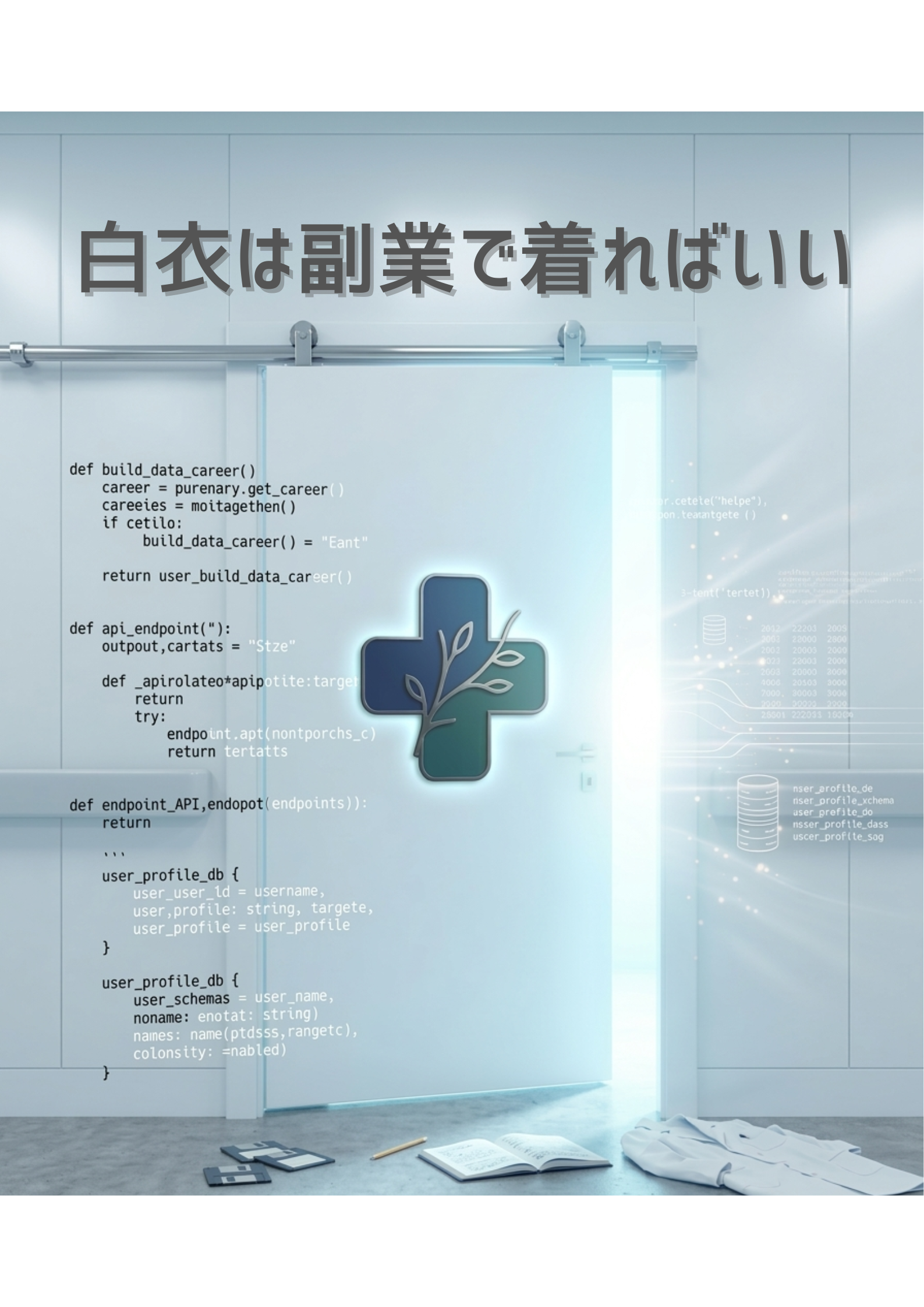 書籍『白衣は副業で着ればいい』表紙